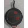 Tigaie grill adanca rotunda din fonta cu maner Lodge, 26 cm