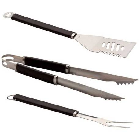 Set 3 ustensile din inox pentru gratar Char-Broil