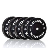 Discuri haltere YOUNIX Premium Bumper Plates, 10kg