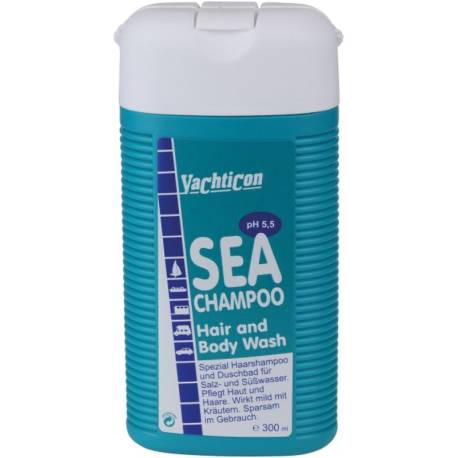 Shampon / gel de dus biodegradabil YACHTICON Sea Shampoo, ph 5.5, 300ml
