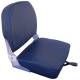 Scaun barca OSCULATI cu spate rabatabil si perna vinil, navy blue, 40x46.7x47.4cm
