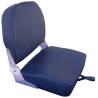 Scaun barca OSCULATI cu spate rabatabil si perna vinil, navy blue, 40x46.7x47.4cm
