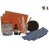 Kit reparare barci gonflabile neopren ADECO ULTRA PROFESSIONAL, orange