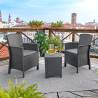 Set mobilier balcon BICA Lido Terrace, 2 persoane, grafit