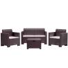 Set mobilier gradina BICA Nebraska 2 maro, 4 persoane