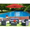 Set mobilier gradina BICA Nebraska 2 grafit, 4 persoane