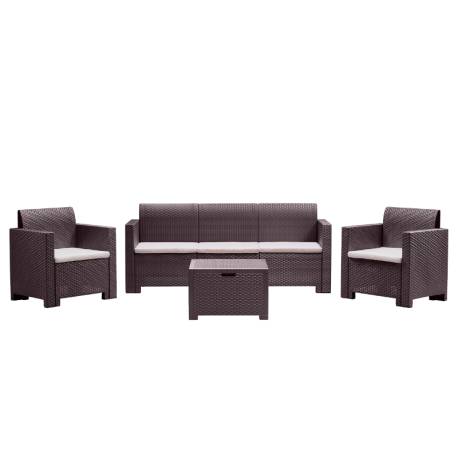 Set mobilier gradina BICA Nebraska 3 maro, 5 persoane