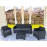 Set mobilier gradina BICA Nebraska 3 grafit, 5 persoane