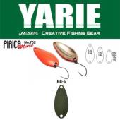 Lingurita oscilanta YARIE 702 Pirica More 1.0g, culoare BB5 Olive