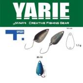 Lingurita oscilanta YARIE 706 T-Spoon 1.1g, culoare BS10 Blue/Silver