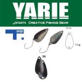 Lingurita oscilanta YARIE 706 T-Spoon 1.1g, culoare S6 Ganmeta Jewel