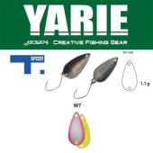 Lingurita oscilanta YARIE 706 T-Spoon 1.1g, culoare W7 WPN-N