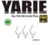 Carlige YARIE 734 AG Plus Nanotef Nr.6 Barbless, 16buc/plic