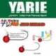 Jig YARIE 646 Aji-Baku Red Nr.6 1.5g, 4buc/plic