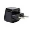 Adaptor priza PNI UK-Europa, 220V, negru