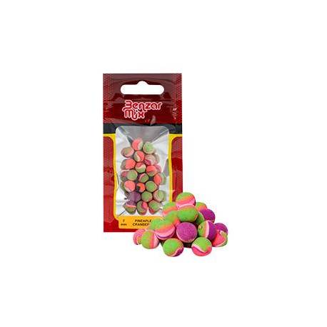 Boilies BENZAR MIX Instant 4C Method Pop-Up, 7mm, pineapple-cranberry