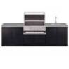 Bucatarie de exterior Grandhall K0GK-01 si Gratar pe gaz Crossray by Heatstrip