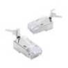 Mufa PNI RJ45 pentru cablu UTP Cat7, set de 100 bucati