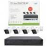 Kit supraveghere video PNI House IPMAX POE 3LR, NVR cu 4 camere cu IP si HDD 1Tb