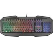 Tastatura Gaming Trust GXT 830-RW Avonn, Iluminata, USB, negru