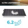 Panou solar flexibil RENOGY 175W, 12V
