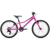 Bicicleta de copii ROCK MACHINE Catherine 20 VB 20, roz neon/violet/cyan neon, 9