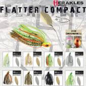 Spinnerbait HERAKLES Flatter Compact 7g Chartreuse/Lime