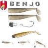 Combo shad HERAKLES Benjo 7.5cm, culoare Magic Combo shad