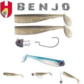 Combo shad HERAKLES Benjo 7.5cm, culoare Blue Combo Shad