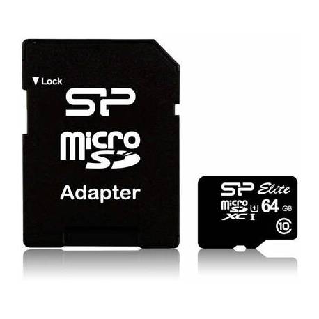CARD DE MEMORIE MicroSDXC SP ELITE 64GB CL10