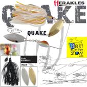 Spinnerbait HERAKLES Quake 5/8oz 17.5g, culoare Black