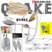 Spinnerbait HERAKLES Quake 5/8oz 17.5g, culoare Silver