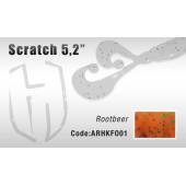 Grub HERAKLES Scratch 13cm, culoare Rootbeer, 7buc/plic