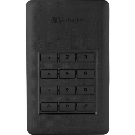 HDD extern Verbatim Secure Portable 2TB USB 3.1