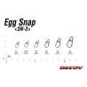 Agrafa DECOY SN-3 Egg Snap Nr.1.5 38lbs