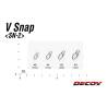 Agrafa DECOY SN-2 V Snap Nr.0 30lbs, 13buc/plic