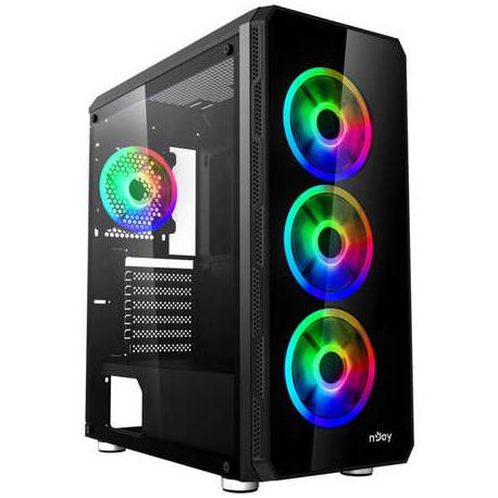 Carcasa nJoy Arena ARGB Middle tower ATX