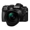 OM System OM-1 Aparat Foto Mirrorless MFT Kit cu obiectiv 12‑40mm F2.8 PRO II, negru