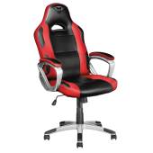 Scaun gaming Trust GXT 705 Ryon, cadru din lemn, rotativ la 360 de grade, NM/ 22256, Negru/Rosu