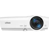 Videoproiector Vivitek DW284-ST, DLP, WXGA (1280 x 800), VGA, HDMI, 3700 lumeni, 3D Ready, Difuzor 2W (Alb)