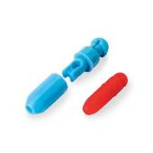 Conector elastic LINEAEFFE Red, L, 10 buc/plic