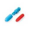 Conector elastic LINEAEFFE Red, L, 10 buc/plic