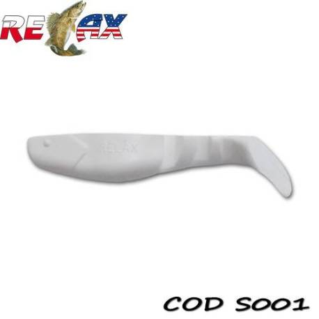 Shad RELAX Terminator Standard, 7.5cm, culoare S001, 4buc/blister