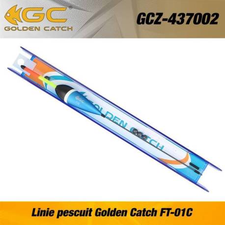 Linie pescuit GOLDEN CATCH FT-01C, pluta 1g, carlig Nr.8