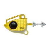 Plumb offset JACKSON QU-ON Quick Head 14g, culoare GOL