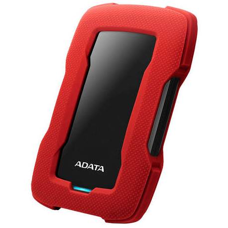 HDD Extern ADATA Durable HD330 2TB, Shock Sensor 2.5", USB 3.1, rosu
