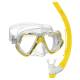 Set snorkeling MARES Zephir Junior Reflex Yellow/Clear
