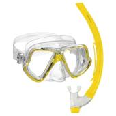Set snorkeling MARES Zephir Junior Reflex Yellow/Clear