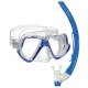 Set snorkeling MARES Zephir Adult Reflex Blue/Clear