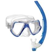 Set snorkeling MARES Zephir Adult Reflex Blue/Clear